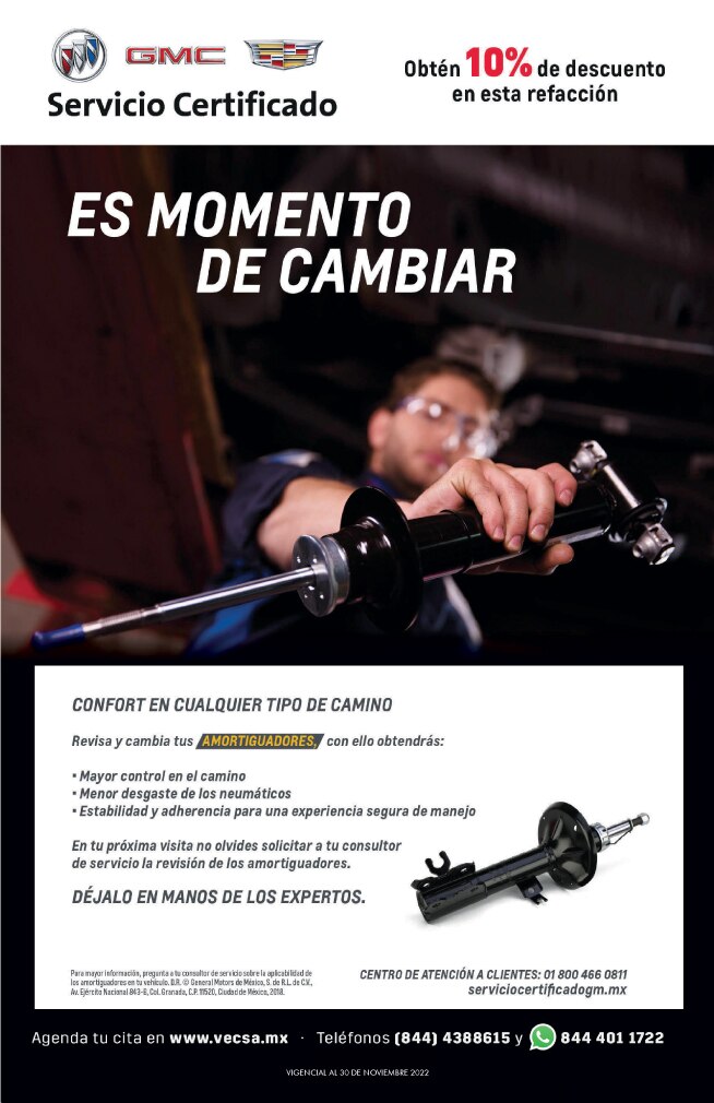 promocion refacciones